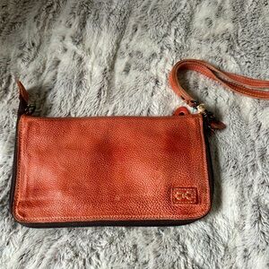 Templeton by Bed Stu leather zip around crossbody/clutch